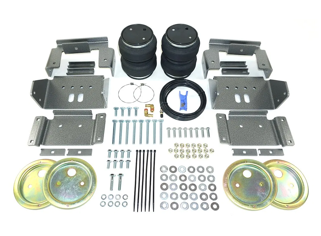 HP10358 – PACBRAKE Helper Spring Kit, Air Spring Frame Mount Up To 5000 Pound Load Capacity Air Adjustable From 5 To ...